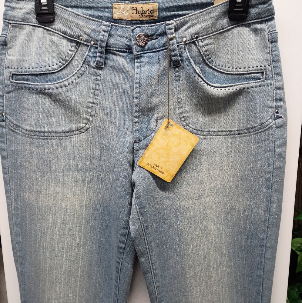 Women's Light Blue Jeans - Picture 4 of 7